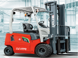 Heli מפעל heli סדרה <span class=keywords><strong>4</strong></span>-5ton cpd45 <span class=keywords><strong>4</strong></span> סוללת ליתיום גלגל ליתיום נגד איזון יעילות גבוהה 4wd חשמלי מלגזה - Product Image 5