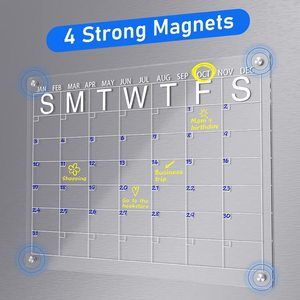 Calendario Magnético Personalizado para Refrigerador, Tabla de Tareas Borrable en Seco, Venta al por Mayor, Mensual y Semanal - Product Image 5