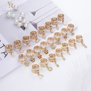 Gioielli cattolici tricolore 7 giorni 14k 18k oro riempito braccialetti religiosi in oro con ciondoli bracciali Semanario messicani - Product Image 6