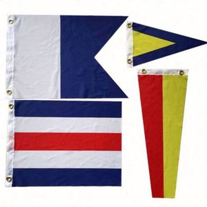 High Quality Best Price Marine Use Digital Printing International Language Nautical Signal <b>Flags</b> - Product Image 1