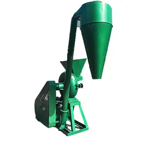 Hot selling grain mill diesel engine household corn flour machine mill pepper tomato lotus seed mill