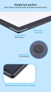 Ultra Slim đồ chơi trẻ em ánh sáng bảng vẽ LED Tattoo Truy Tìm Hộp ánh sáng - Product Image 2