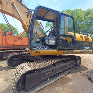 Pompe de moteur d'excavatrice sur chenilles Caterpillar d'occasion 20 tonnes CAT320C 320D 320B 320DL 320CL, godet de 1,15 m, 99,9 kW, puissante et en excellent état - Product Image 3