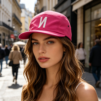 Gorra Unisex Personalizada de 5 Paneles con Visera Plana, Parche con Logotipo y Patrón de Letras, Estilo Casual Hip Hop Urbano, para Fiestas al Aire Libre, Viajes y Campamentos
