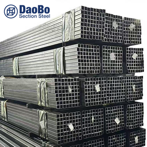 Daobo ผลิตท่อเหล็กคาร์บอนทรงสี่เหลี่ยมที่แม่นยำในราคาที่ดีที่สุด Q235 Q355 20*20 30*30 40 50*60 70*70 80 100*100 - Product Image 2