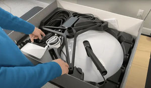 Kit de Internet <span class=keywords><strong>Satelital</strong></span> Starlink Nuevo y Original con Router y Antena V2, Disco Rectangular con Router y Tubo ADPT - Product Image 4