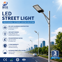 Lampadaire LED étanche IP66 en aluminium moulé sous pression, alimentation CA, lumière du jour 6000K, angle de faisceau 120°, Ra>70 CRI, garantie 3 ans, dimmable
