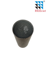 Catalyseur Métallique Euro 4 pour Moto 52x130mm - Catalyseur à Trois Voies Haute Performance TWC pour Systèmes d'Échappement de Moto Sportive