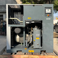 Compresor de Aire Industrial de Tornillo Atlas Copco GA55 GA45 GA75 Usado, Compresor de Aire Industrial Fijo en Venta