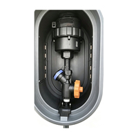 Vanne de filtration en Y en plastique avec verrouillage magnétique