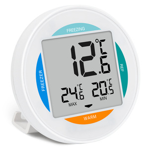 Wireless <strong>Indoor</strong> Household Refrigerator Thermometer Accurate <strong>Temperature</strong> <strong>Humidity</strong> Meter IP65 Waterproof <strong>Sensor</strong> for Selling - Product Image 1