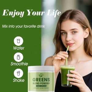Suplementos Antioxidantes en Polvo de Mezcla de Superalimentos Verdes con Probióticos, Venta Caliente OEM ODM - Product Image 4