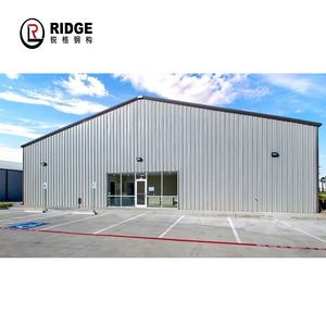 سقيفة مستودع الصفائح المعدنية للخدمة الشاقة ورشة عمل هيكلية فولاذية عالية الجودة - Product Image 2