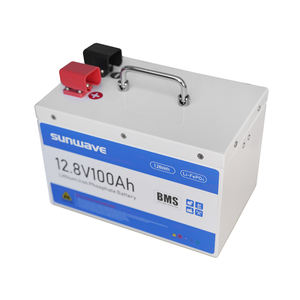 快速运输太阳波智能BMS铁壳12V 24V 100Ah 200Ah 300Ah电池锂磷酸铁锂动力电池 - Product Image 3