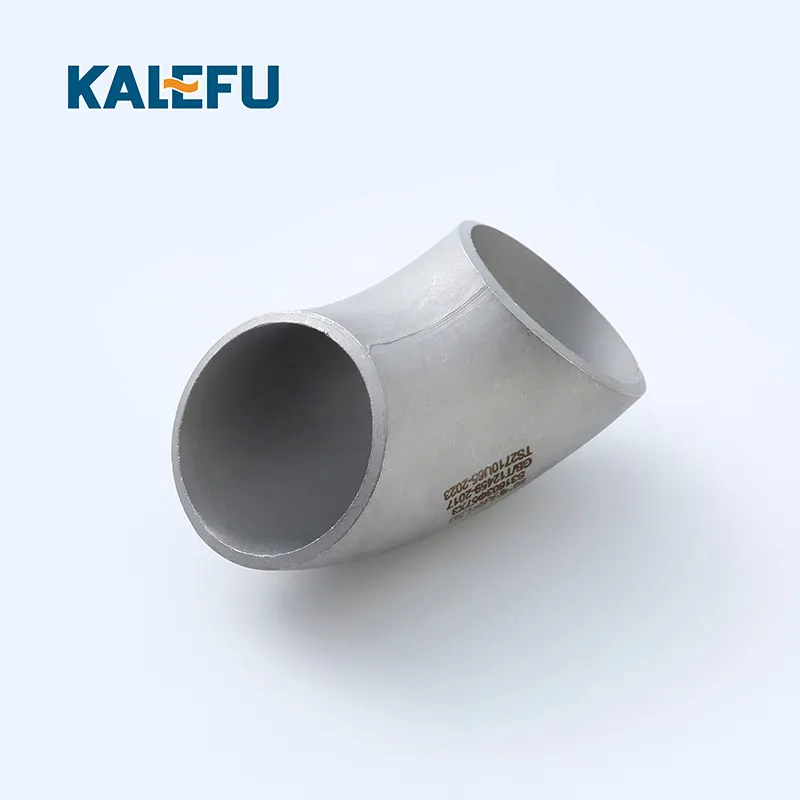 Aço inoxidável 316SS 304SS Butt Soldagem Seamless Pipe Fitting 90 Graus Longo Raio Cotovelo