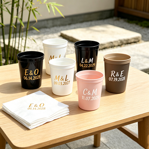 Vasos de Plástico Esmerilado Personalizados al por Mayor para Estadios, 350 ml, Reutilizables, para Eventos y Festivales de Música, Proveedor de Fábrica, pp - Product Image 1