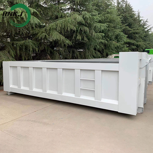 Rnkj Nhà Sản Xuất Chuyên Nghiệp Thủy Lực Xe Tải Điện Của Nhãn Hiệu Thùng Rác Có Thể <span class=keywords><strong>Compactor</strong></span> Sinh Thái Móc Nâng Bỏ Qua Thùng - Product Image 5