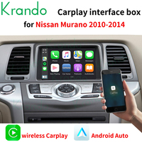 Interface sans fil CarPlay Android Auto pour Nissan Patrol Pathfinder Murano Quest, Plug&Play, Mirror Link, commandes OEM, boîte décodeur