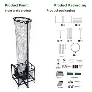 Портативная многоугольная сетка для пляжного волейбола, легко разбирать оборудование для метания с фиксированной точкой - Product Image 4