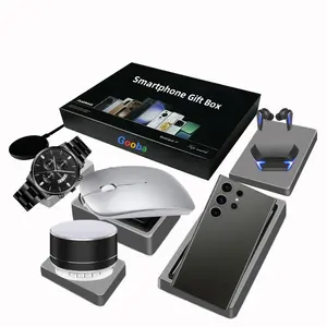 2024美国促销6合1电子礼品盒TAYA oem智能手机礼品盒套装: 一部手机 + 随机5个产品神秘盒