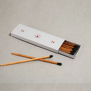 Vente en gros boîte à bougie parfumée Miatchstick boîte à clapet imprimée personnalisée boîte d'emballage pliante en papier cartonné blanc - Product Image 4