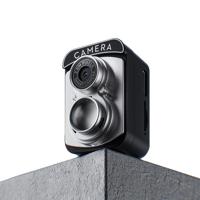 2026 Mini Camera with Screen HD Retro Ultra Compact Camera with Flash Lamp Student Small Camcorder Pocket Camera