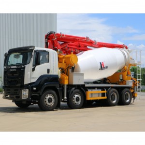 Camión Mezclador de Concreto JIUHE de 30m con Bomba, 8 Metros Cúbicos, Nuevo Producto de Fábrica China - Product Image 1