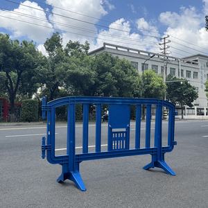 Barrière de sécurité <span class=keywords><strong>Movit</strong></span> standard de l'UE 2m/1.25m PP barrière de circulation garde-corps pour piétons en plastique barrière de déviation de foule résistante aux UV - Product Image 2