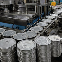 Tutup Kaleng Aluminium 206 Full Open Mudah Dibuka dengan Cincin Tarik