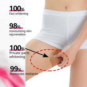 Crema Blanqueadora Íntima con Retinol para Axilas, Rodillas, Parte Interna de los Muslos, Línea del Bikini, Aclarante para Piel Oscura, Cosméticos para Zonas Íntimas - Product Image 3