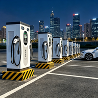 Système de charge d'énergie hybride intelligent Fox ESS EV Charger PLC Motor Gear avec intégration solaire pour véhicules électriques commerciaux, garantie 1 an