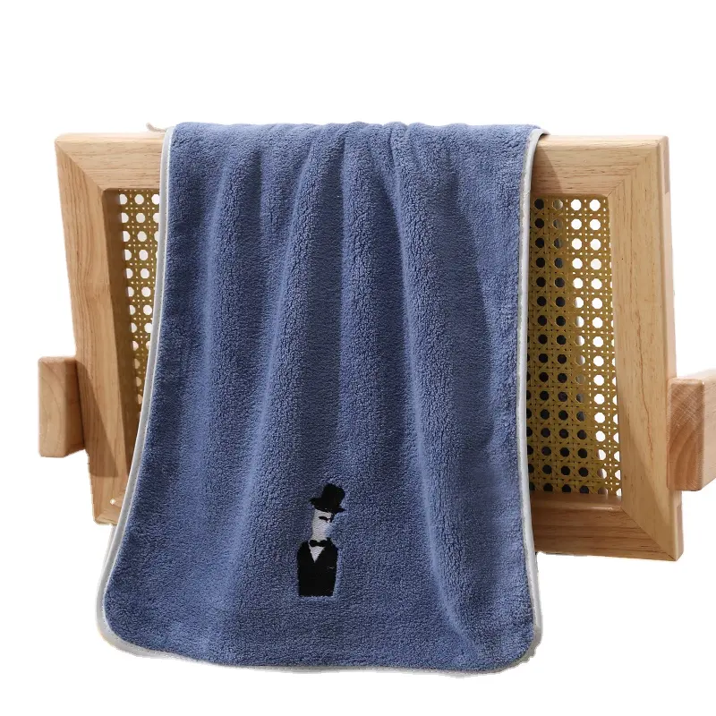 Toalha de secagem rápida ST tem forte absorção de água e pode ser embrulhada em toalhas de banho absorventes de secagem rápida para uso doméstico