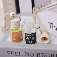 Diffuseur de Voiture Personnalisé en Gros, Désodorisant 8ml, Mini Bouteilles en Verre pour Huile Essentielle, Parfum Longue Durée
