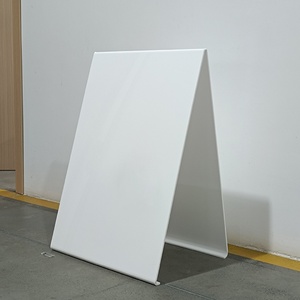 Custom Folding <b>Acrylic</b> Stand A-<b>Frame</b> Signage Advertising Board Portable Sidewalk Pavement a <b>Frame</b> Sign - Product Image 1