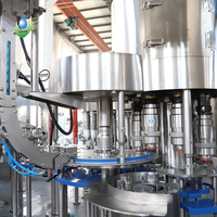 Machine de remplissage d'eau automatique pour petites entreprises, pour le remplissage de petites bouteilles en plastique, machine de remplissage de bouteilles, petite taille