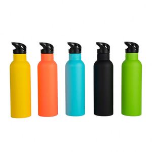 กระติกน้ำสุญญากาศเคลือบยางนุ่มพร้อมหูจับและฝาปิดแบบหลอดดูด - Product Image 1