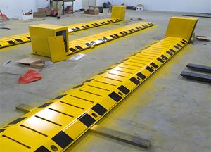 Электрический стальной гидравлический подъемный шлагбаум-заградитель с настраиваемой высотой, дорожный барьер, защита от столкновений с транспортными средствами - Product Image 2