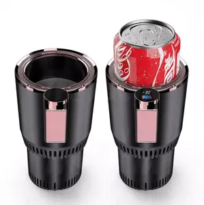 Car Vehicle Interior Accessories 12V Smart Cooler Warmer Holder 2 in 1 Auto Car Portable Fast Cooling And Heating Cup