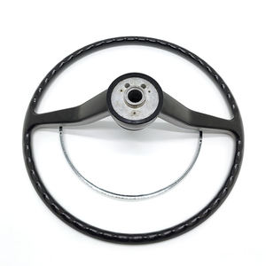 <span class=keywords><strong>Volant</strong></span> de voiture classique vintage chromé personnalisé de 15 pouces à <span class=keywords><strong>2</strong></span> branches pour Volkswagen Beetle 1962-1971, VW Bug 62-71, Karmann Ghia, Type 3 - Product Image 4