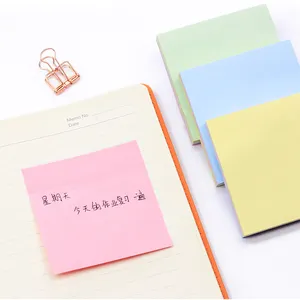 Cheap Notepad Sets Office Supplier Post Note it 100 Sheet 3*5 Inch Memo Custom Sticky Notes Pads for School and Office