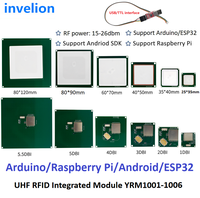 Módulo RFID UHF USB Invelion YRM100 TTL Uart 3.3-5V para Arduino Raspberry Pi, Sistema Integrado, Módulo Lector RFID UHF Integrado