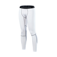 Survêtement par sublimation pantalon de compression personnalisé collants vierges hommes ensembles de vêtements d'entraînement de gym collants de sport de course pantalon