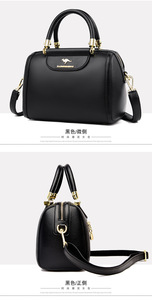 Nouveau Sac à Main Femme Bandoulière Sac Boston en PU Tendance Confortable pour le Quotidien - Product Image 4