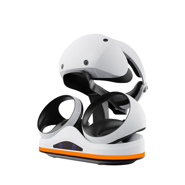 Magnetic Charging Stand Display Storage Racks Holders for PS VR2 Helmet Controller Storage Charging Stations