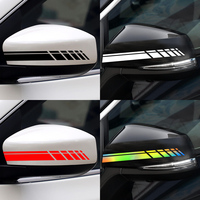 Autocollants latéraux pour rétroviseur de voiture, sport, pour Renault Clio Megane Duster Captur Trafic Sandero Dacia Kwid Logan, 2 pièces