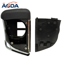 Coque de clé de voiture intelligente à 2 boutons, coque de clé de véhicule pliable modifiée pour clé de voiture Suzuki