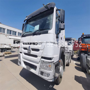 Precio bajo Sinotrick Sitrak Tractor camión HW76 371hp 10 ruedas 30ton camión Tractor usado - Product Image 5