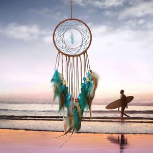 Dream Catcher Handmade Traditional Feather Wall Hanging Home Decoration Decor <b>Ornament</b> Craft - Product Image 2