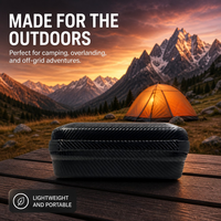 Sac de protection Starlink Mini Dish en PVC rigide et coque EVA, antichoc, étanche, compatible avec les grandes batteries externes, anti-poussière, prêt pour le voyage