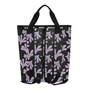 Portable Aloha Collection Hawaiian Naupaka Flower Design Customize Leakproof Insulated Food Delivery <b>Cooler</b> <b>Backpack</b> for Women - Product Image 2